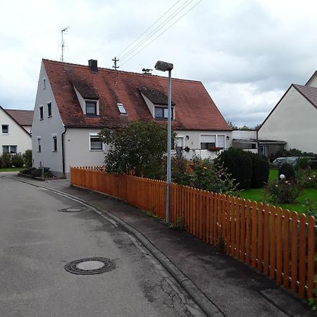 Ferienwohnung Irmgard Nördlingen Dış mekan fotoğraf